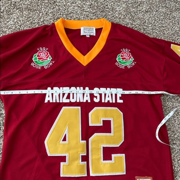 Pat Tillman Arizona State Sun Devils Rose Bowl Gridiron Greats Jersey,Sewn Sz 50 - Picture 5 of 8